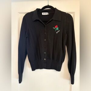 RIXO 100% cashmere cardigan